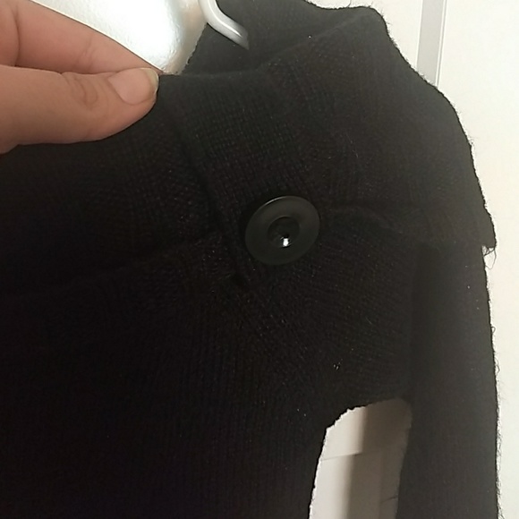 Black Derek Heart sweater dress - Picture 2 of 2